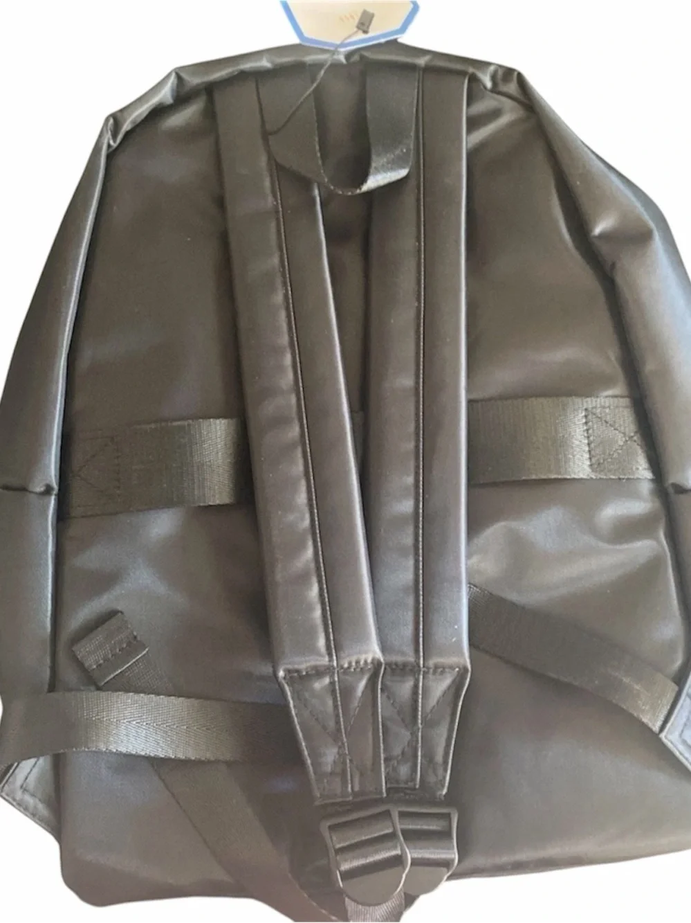 NEW Benoss Milan Diamond Elite Black Men's Backpack with Gold Accents